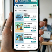 Fintech microhuchas. Elaboración propia con Google Gemini (CC BY SA 4.0)